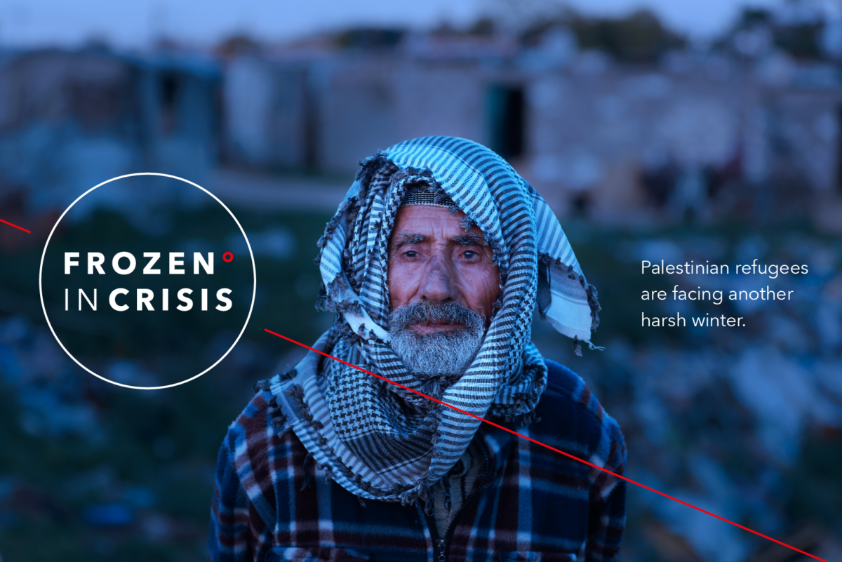 Interpal Winter 2021 Digital Banners-Website Frozen in Crisis - Winter 2021 in Palestine